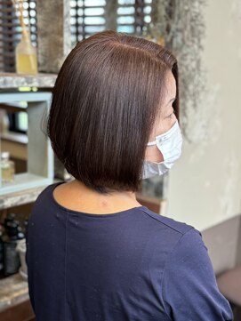 ヘアーメイク アチャ(hair make accha) 前髪/アンブレラカラー/こなれミディ/イメチェン/ウェーブパーマ