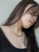 ケーツー心斎橋 クイーンズガーデン バイ ケーツー(K two QUEEN'S GARDEN by K two) フェイスレイヤー*顔周りレイヤー*暗髪*ロングヘア*30代40代50代