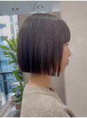 切りっぱなしボブ