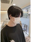【メンズ】センターパート