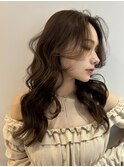【kumu】春カラー/透明感/ベージュ/韓国/ロング/レイヤーカット