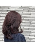 ブリーチ無しの明るめ暖色系カラー