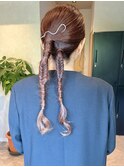 【mimura】タイトアレンジ　ヘアセット　ツインアレンジ　草加