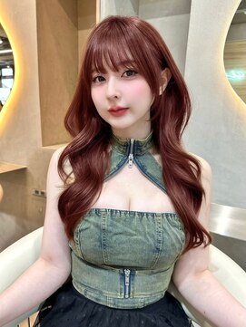 グロー オオミヤ アネックス 大宮(GLROW OMIYA ANNEX) メルティカラー×レイヤーカット髪質改善顔周りブリーチなし大宮