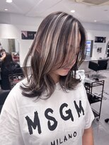 キング 高槻(K!ng) 縮毛矯正髪質改善ハイライトレイヤーカット枚方美容室エクステ