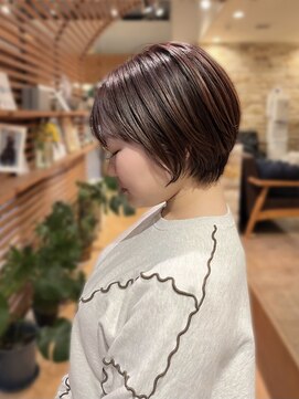 マッシュ アドベ 八戸ノ里(MASHU ADOBE) 艶カラー×ショート