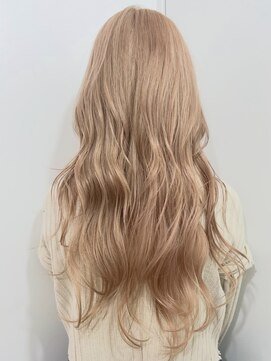 マジコ 下北沢東口店(Magico) ダブルカラーピンクベージュケアブリーチハイトーン髪質改善