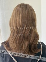 サラジュ 仁川店(SARAJU)&nbsp;【ダブルカラー特化】今田担当 ブリーチなし×ヘーゼルベージュ