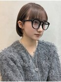 韓国風くびれボブ
