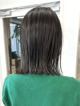 ノード(NODE) 栄外ハネ大人女子柔らかミディアムグレージュ