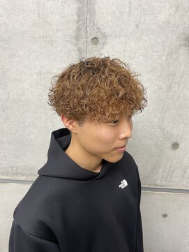 オーシャントーキョー ホワイト 原宿(OCEAN TOKYO WHITE) プードルスパイラル刈り上げマッシュ