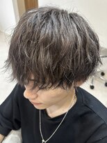 ベル サウス(BHEL south)&nbsp;三重ニュアンスパーマシースルーマッシュ緩めセンターパート