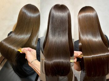 ラキ(laki)の写真/【八丁堀駅すぐ】超音波アイロンCAREPRO使用◇TOKIO/oggi otto等豊富なメニューでサラツヤ美髪を叶えます☆