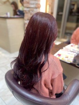 ルページ 千葉(lpage) 髪質改善/顔周りレイヤーカット/グレージュ[千葉/千葉駅]