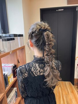 卒業式 成人式 結婚式 ライブ ヘアアレンジ