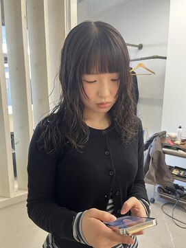 ロングレイヤーパーマ
