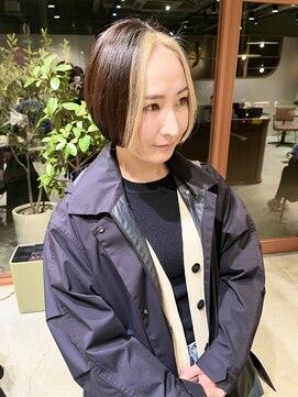 リコ(RICO) あご上ボブ×フェイスフレーミング