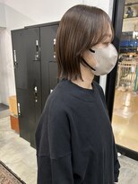 リンダ(LINDA)&nbsp;ボブ/透明感カラー/フェイスレイヤー[札幌美容室LINDA]