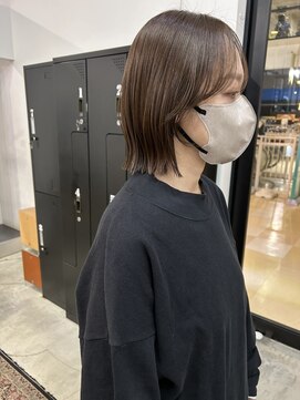 リンダ(LINDA) ボブ/透明感カラー/フェイスレイヤー[札幌美容室LINDA]