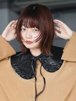 アルバム 池袋(ALBUM)&nbsp;前髪カット顔周りレイヤーくびれミディ大人ガーリー_F41186