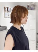 切りっぱなしボブ