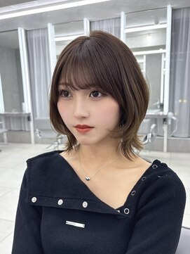 マウル ナゴヤ 名駅(MAEUL NAGOYA) 短すぎない結べる長さのレイヤーボブ