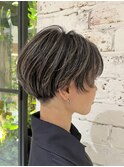 マッシュショート/ツーブロック/コンパクトショート