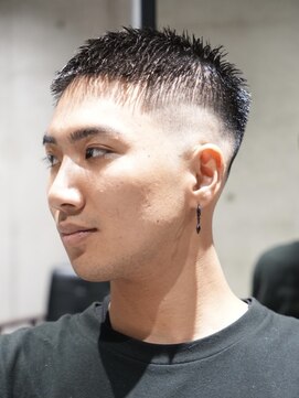 メッツ 原宿(METS) MEN'S/クロップ×スキンフェード/短髪/黒髪
