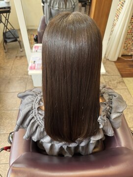 アズーア ヘアーアンドスパ(azure hair&spa) 縮毛矯正×髪質改善