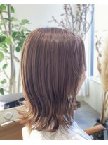 リエットヘアー 西尾市杢左店(Lie-et. hair)&nbsp;【西尾市】伸ばしかけもオシャレに。大人女性のくびれミディ