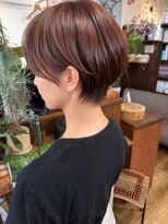 バンビ プライベート サロン(Bambi private salon)&nbsp;丸みショート×水光カラー