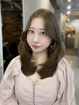 シーテメゾン(Ciete Maison)&nbsp;レイヤーカット×ミントベージュ×ミラートリートメント