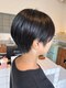 エイチ ヘアアンドメイク(eich hair&make)の写真/マンツーマンの相談しやすい空間で大人女性のお悩みに合わせた、女性らしさあふれるショートヘアをご提案◎