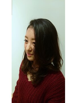 美容室 スタジアム(Stadium) ナチュラルハイライトグラデーション