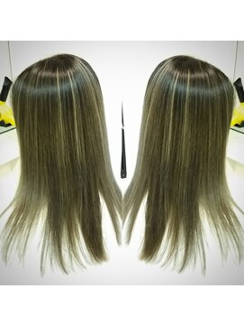 ノーマジーン(Norma jean) 外国人風ハイライト３Dカラーロブ