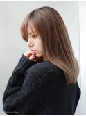 アッシュベージュ ダブルカラー ★★
