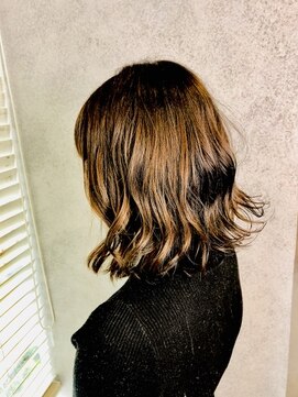 ヘアサロンエムフィス 池袋東口(HAIR SALON M Fe's) シナモンカラー