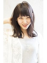 ザ シー 橋本(The C)&nbsp;【The C 涼】暗髪でも透明感◎柔らかミディ☆