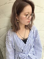 ジルバイジアン(JILL by GIEN)&nbsp;ダブルカラー シアベージュ デザインカラー イルミナ 安田紗莉奈