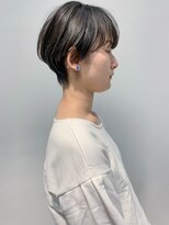 テトヘアー(teto hair)&nbsp;short(マッシュショート、暗髪、濃いグレー)