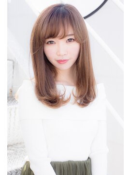 髪化粧 トラスト(trust) ふんわりカールのフェミニンロング☆