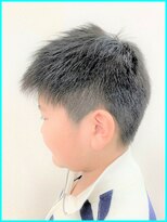 ヘアー リラックス 風香(HAIR RELAX) ソフトツーブロック/ソフトモヒカン/男の子ショート/きれいめ