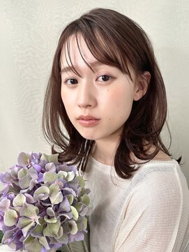 クオート(quoit) 【quoit】シースルーバング☆エアリーミディ（ 堀江/四ツ橋 ）α