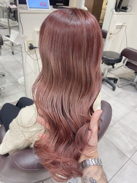 アヴァンス 天王寺店(AVANCE.) 艶感のあるカラー×ピンク×パープル×韓国