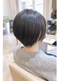 白髪染め対応白髪ぼかしカーキグレージュハイライト