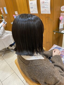 ヘアーアンドメイク エクリ 不動前店(Hair&Make equri) 結べるボブ