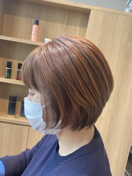 テラスヘアヴィラ 新潟駅南(TERRACEhairVilla) 【ショートヘア】乾かして完成！大人くびれショート