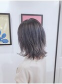 ふんわり外ハネボブカット