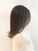 アイディール(:ideal)&nbsp;髪に優しい縮毛矯正で、透明感カラーを叶える☆