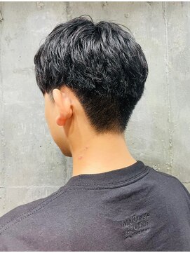 アルフレッド 瑞穂店(alfRed) ツーブロック 束感ショート アップバング